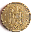 1947  49  Spain Peseta - Excellent Coin - Free Ship - Bin  107