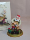 2006 Hallmark Christmas Ornament  toymaker Santa   7 In Series Train Set A13