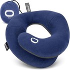 Travel Neck Pillow For Airplane     Patented Double Support For Head  Neck  And   