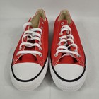 Converse Chuck Taylor All Star Low Top Shoes Sneakers Red Unisex M-9 5  W-11 5
