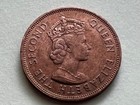 1969 Au bu Mauritius 5 Cents Coin World Coin-africa