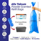 Diaper Refill Bags For Diaper Genie Easy Roll     60 Bags  2x30      Bags Only  N   