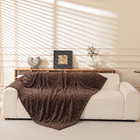 Super Soft Throw Blanket  3d Checkered Twin Blanket 60 X 80 Inches For Bed