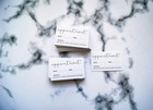 100 Pcs Appointment Reminder Cards For Beauty Makeup Hair Nail Salon Dental