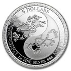 2018 Tokelau Equilibrium  5 1 Oz Bu Silver Coin In Capsule - Pressburg Mint