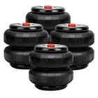 4 Packs Air Suspension Spring Bag Standard 2500lb 1 2 npt Single Port Heavy Duty