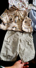 Boy Baby Clothes 7 Pc Lot 3-6 Month infant shirt pants onsies rompers blue green