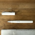 Lamy Safari Rollerball Pen In White - Tested -works 