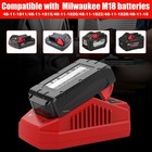 For M18 18v Rapid Battery Charger For Milwaukee 18volt Fast Charger 48-59-1802
