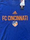 Nwt Adidas Fc Cincinnati Mls Tee Blue Soccer T-shirt Men s Small Aa4782 Climate