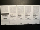 Five Full Unused Season Tickets 2003   2004 New Orleans Saints-all Different