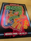 Auth Rare Green Day Saviors Tour 2024 Event Poster Punk Nashville Tn Geodis Park