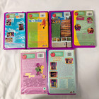 6 Barney   Friends Vhs Video Tape Bundle Lot Vintage Clamshell Sing-along Kids