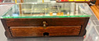 Vintage Collar Stud Case Parkroger Countertop Display Case Very Nice With Drawer