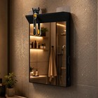 Fogless Shower Mirror For Shaving Anti-fog Bathroom Mirror Shaving Mirror For