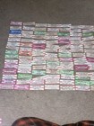 Large Lot Of 150 Original Jukebox 45 Record Title Strips  p19