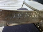 Vintage Pair Of 37  Indian Tulwar Curved Swords With Scabbards     Made In India