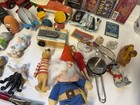 Vintage Lot Toys 70   s  Cars  Elvis Presley Tapes  Film Camera  Movie Set Props