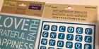Crafter   s Square Word   Alphabet Stencils Pack Of 2    new   