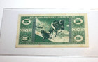Us Mpc Military Payment Certificate 5 Cents Series 681 Paper Money