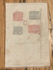 1900   s Vintage Egyptienne Straights Cigarettes Tobacco Silk Flag Santo Domingo