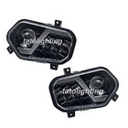 For Polaris Scrambler Rzr Sportsman Ranger Led Headlight W  Drl Hi low Beam 2pcs