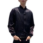 Vintage Mtv Music Television Satin Bomber Jacket     Retro Varsity Baseball Coat
