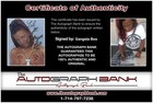 Three Six Mafia Gangsta Boo Signed Rap 8x10 Photo W certificate Autographed 0426