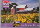 Melissa   Doug 300-piece Puzzle Sunflower Farm  Assembled Once