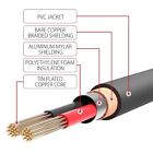 3 6 10 15 25 Ft Premium 3 5mm Aux Stereo M m 2 Rca Splitter Male Audio Y Cable