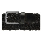 Nocona Braided Belt Genuine Leather Woven Casual Dress Belt 1-1 2 Wide