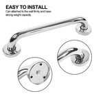 30cm Thicken Stainless Steel Bathroom Bathtub Grab Bar Safety Hand Rail Ppgv