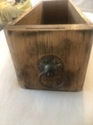Antique Wooden Sewing Machine Drawer  Sturdy