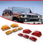 10x Amber red Lens Cab Marker Roof Running Lights For 2003-2009 Hummer H2   Sut