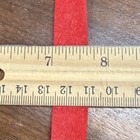 Red Nameboard Felt For Piano Repair refinish 5 8 x52  Strip 1 16  Medium Thick