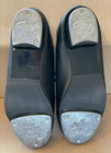 Capezio 5 M Black Tap Shoes With Laces Womens Dance Excellent Condition Euc