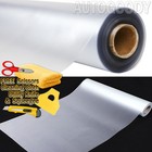 36 x120  Frosted Glass Film Static Cling Office Bathroom Window Tint 3ft X 10ft