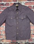 Vintage 70s Sears Sportswear Snap Button Jacket Lined Men   s Store Size 40 Reg