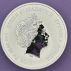 2019 Tuvalu Marvel Captain America 1 Oz  9999 Silver Coin     Perth Mint
