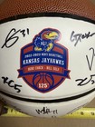 2022-2023 Kansas Jayhawks Official Team Ku Autographed Signed By 17 Basketball 