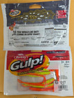 Lot Of 2 Packs Of Berkley Gulp 3  Firetiger Minnows 12 Per Pack New In Pack