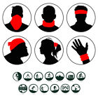 Neck Gaiter Half Face Mask Skull Windproof Bike Motorcycle Racing