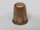 Antique 14k Gold Thimble With Original Box M lissner   Co