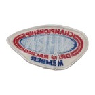 Vintage  Nhra Championship Drag Racing Member Patch  New
