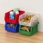 Akro-mils 30210 Akrobins Plastic Hanging Stackable Storage Organizer B