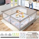 Baby Playpen W mat  59 X59  Playpen For  extra Large Baby Playpen baby Fence