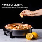 Ovente 12 Inch Electric Skillet And Frying Pan With Nonstick Coating non-stick