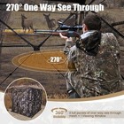 Hunting Blind 300d See Through Ground Blinds With Carrying Bag  2 3 4 Person 270