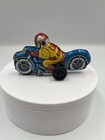 Modern Toys Japan Blue Racing Motorcycle Vtg Tin Friction Toy Nice 68 Very Rare