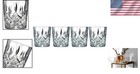 Set Of 4 By Waterford Crystal Tumblers - 11 Oz Double Old Fashioned Collection